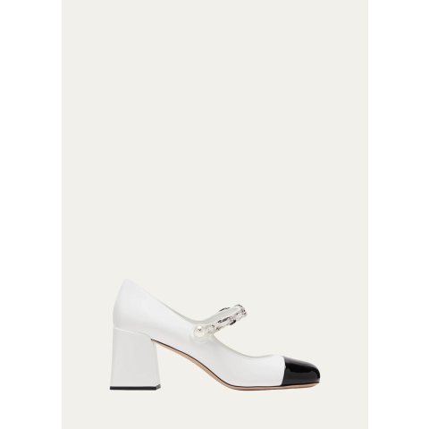 Miu MiuGet $300 Gift Card,Spend$2000 Get $600 Gift CardCap Toe May Jane Pumps