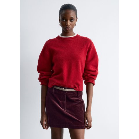 Knitted 圆领毛衣