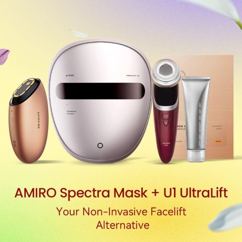 amiro直降$570 直接5.5折！5in1面罩+U1套装