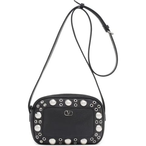 ValentinoNellcote Studded Leather Crossbody Bag