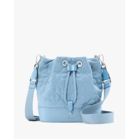 Kate SpadeSpade Flower Quilted Fabric Bucket Bag