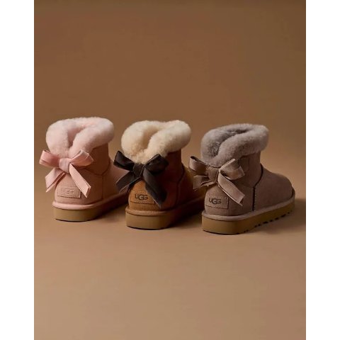 UGGMini Bailey Women s Mixed Bow Boots
