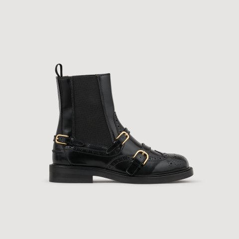 SandroChelsea Classic Boots Black