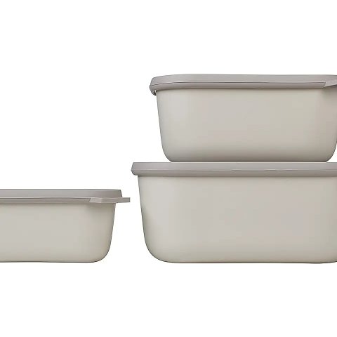 Mepal Cirqula保鲜盒 白色 3件套