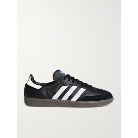 Adidas OriginalAdidas Samba OG Suede-Trimmed Leather Sneakers Men