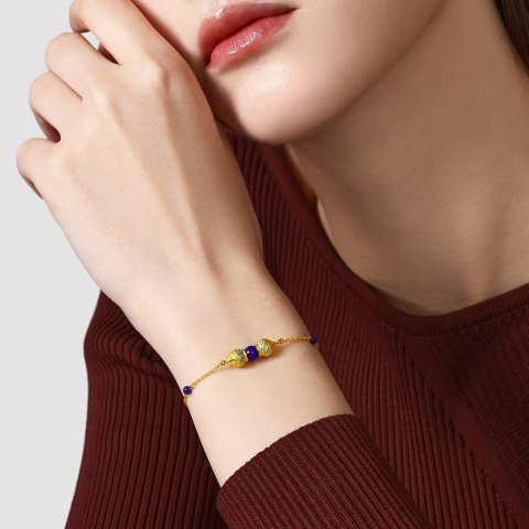 Chow Sang Sang999 Gold Bracelet