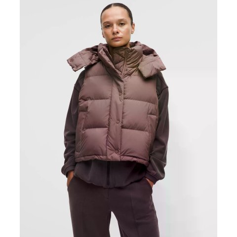 Lululemon Wunder Puff 羽绒短马甲 600蓬松度