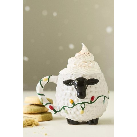 AnthropologieAnimal Stoneware Mug