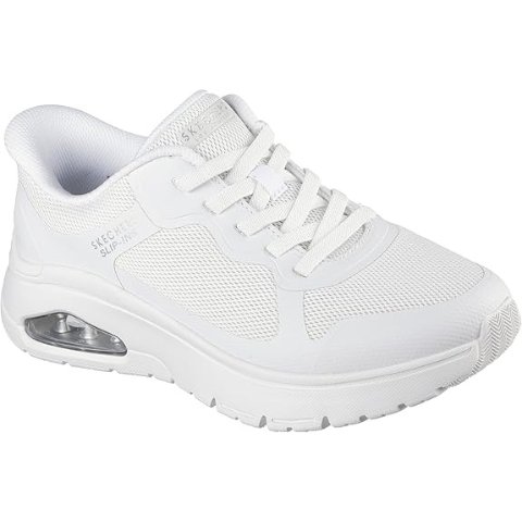 官网折后$110Skechers UNO 女款小白鞋