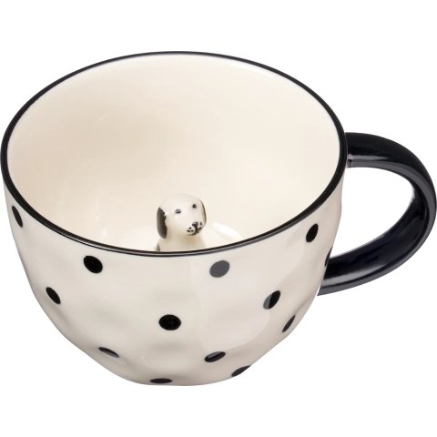 dm home 陶瓷狗狗杯 380ml 快把它带回家！