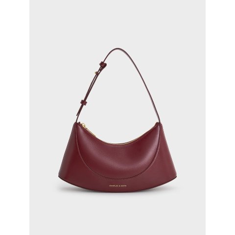 Charles & KeithSigrid Shoulder Bag Mulberry Plum