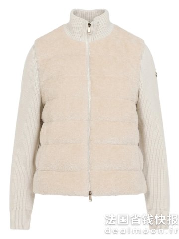 Moncler羊毛拉链开衫
