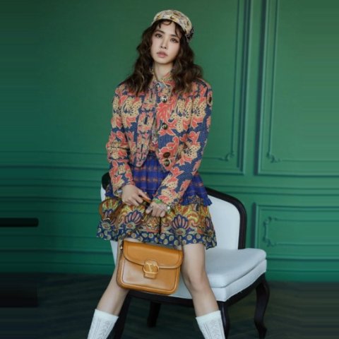 Valentino9to5 Leather Shoulder Bag