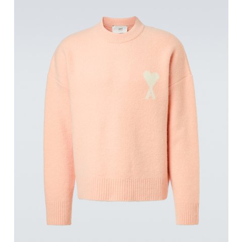 Ami 羊驼毛羊毛混纺毛衣