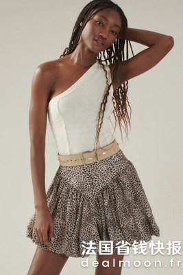 Pilcro 一字肩网眼上衣