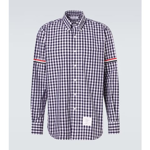 Thom Browne棉府绸衬衫