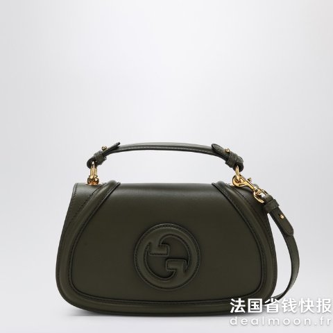 GucciBlondie 小号单肩包 深绿