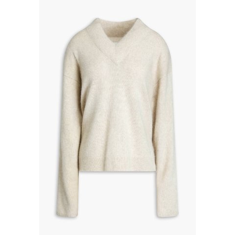 刺绣羊毛混纺毛衣