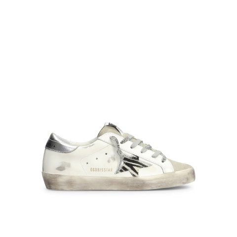 白色皮革运动鞋