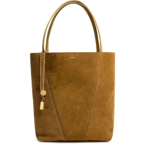 Chloe Spin 麂皮托特包