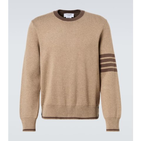 Thom Browne4-Bar 棉毛衣