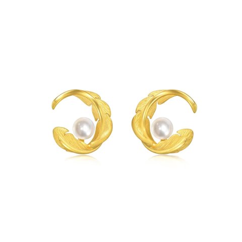 Chow Sang Sang999.9 Gold Earrings