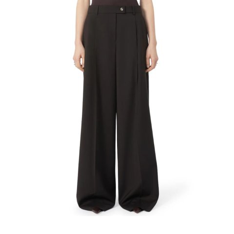 SportmaxOversized Stretch Wool Pants