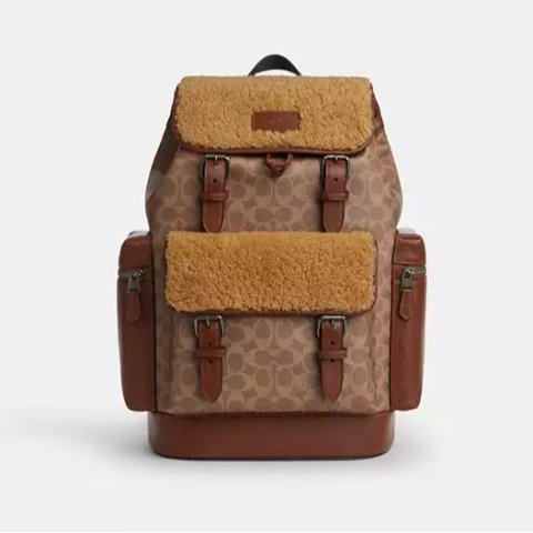 CoachSprint Signature Canvas Backpack