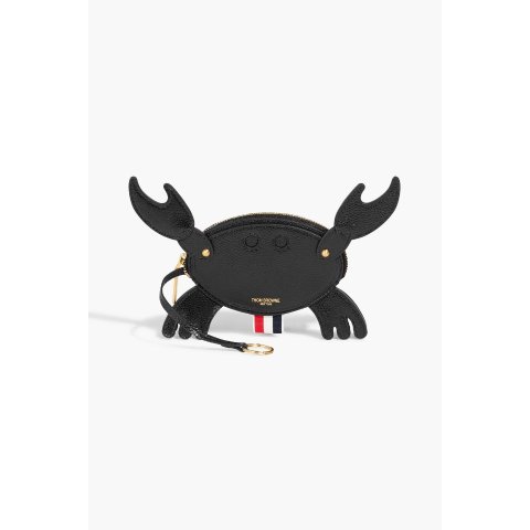 Thom BrownePebbled 皮革零钱包