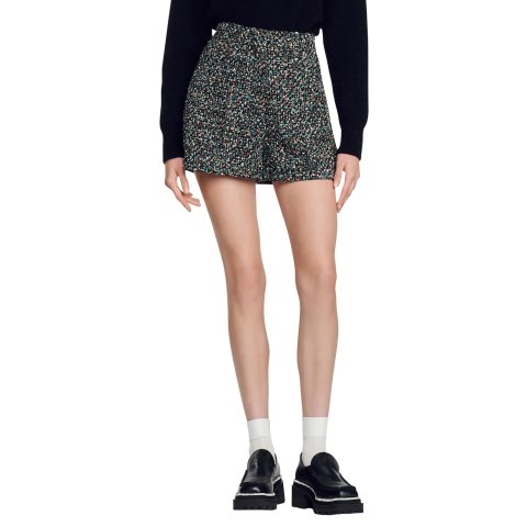 SandroSpace Tweed Shorts