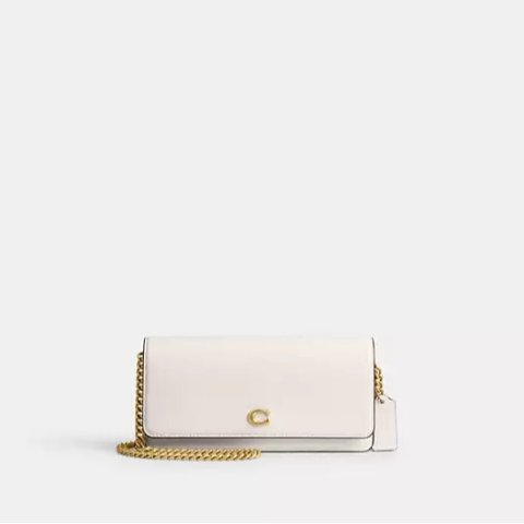 CoachEvie Long Wallet with Chain
