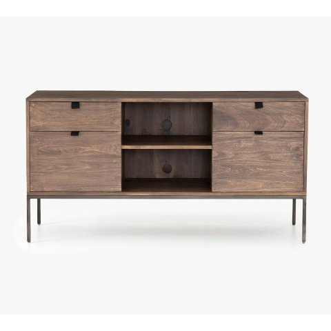 Pottery BarnGraham File Cabinet 60 Inch Auburn