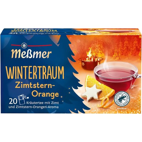 冬季草本茶Messmer Wintertraum 草本茶 20包