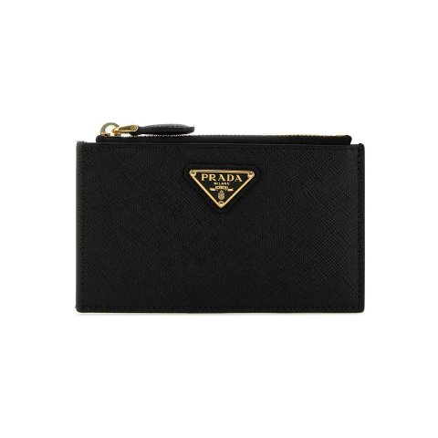 PradaBlack Leather Card Holder