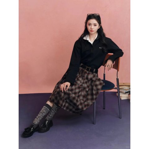 流苏乐福鞋 刘浩存同款