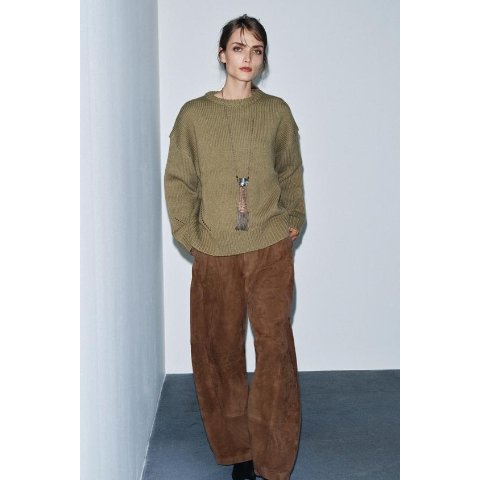 ZaraStraight 直筒针织衫