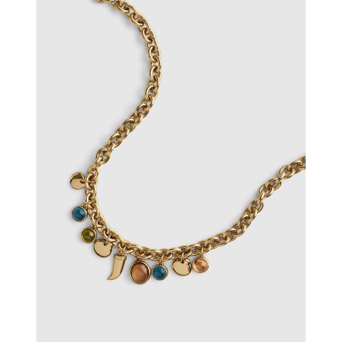 MadewellChunky Oval Chain Charm Necklace