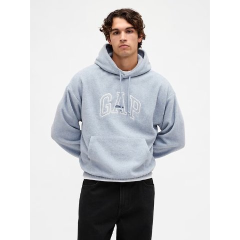 GapOversized Athletic Logo Hoodie