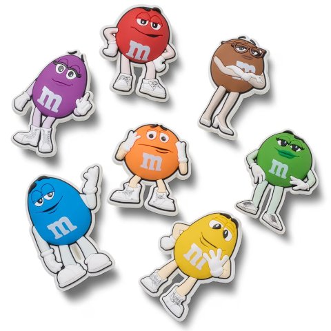 CrocsM&M S Character Jibbitz Charms 7 Pack