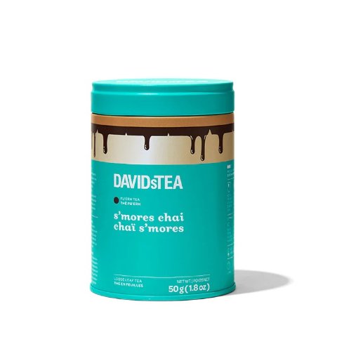 DAVIDsTEA2个$12S mores Chai 罐装散叶茶