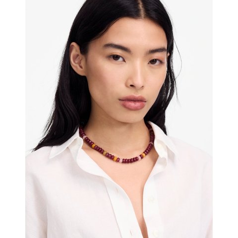 MadewellSemiprecious Beaded Choker Necklace
