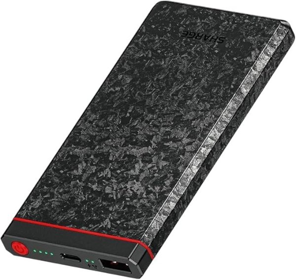 SHARGE CarbonBlade 碳纤维移动电源 10000mAh