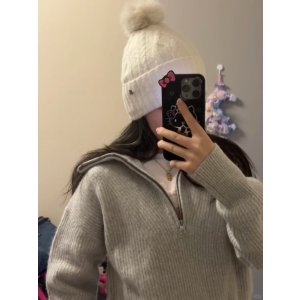 Lululemon2降！之前$44Alpaca 麻花针织羊毛帽
