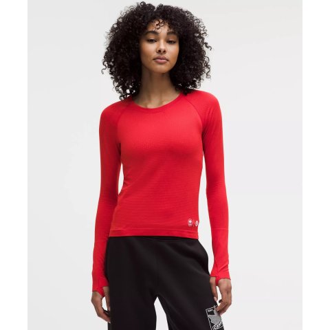 Lululemon Swiftly 2.0 长袖 COC标志