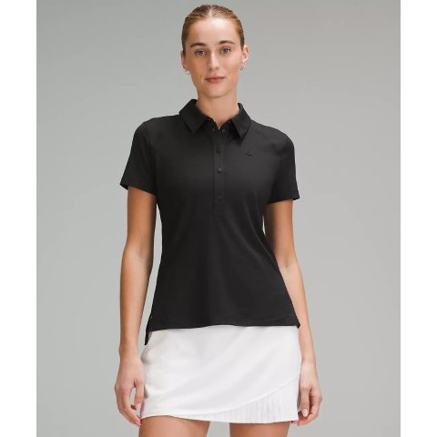 Quick-Dry 短袖Polo衫 直下摆