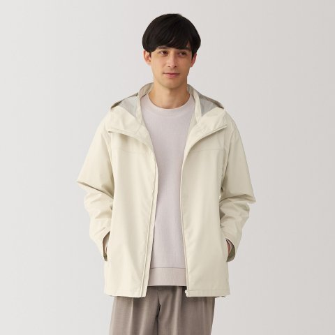 防泼水连帽夹克