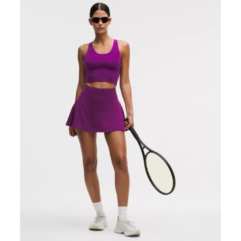 Lightweight 高腰网球裙 海葵紫