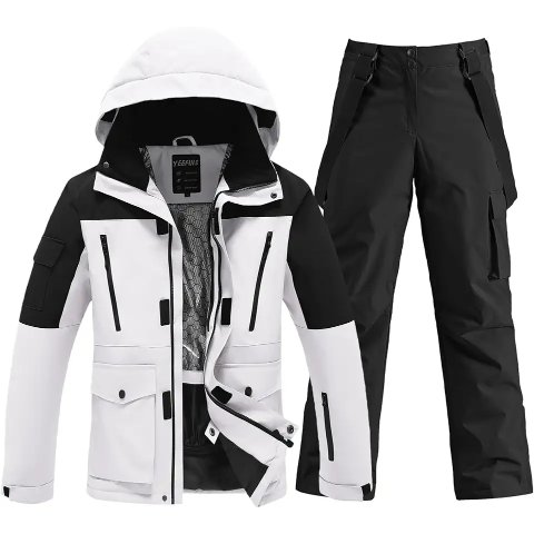 HOTIANH Herren滑雪服套装防水