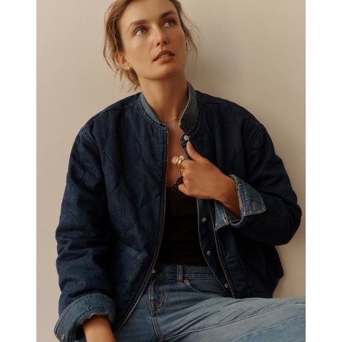 MadewellQuilted Denim Jacket