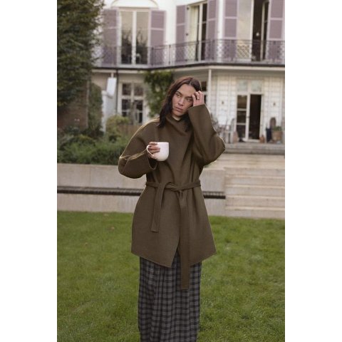 ZaraZara ZW COLLECTION 高领羊毛大衣